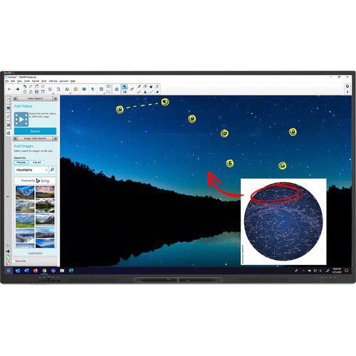Smart Board GX075-V3 interactive display with embedded OS (GX175-V3) — İnteraktiv panellər və LED ekranlar, Bakı (3)