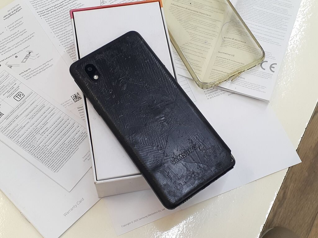 Samsung Galaxy A01 Core, 16 GB, rəng - Qara, Düyməli, Sensor, İki sim kartlı — Samsung, Gəncə (10)