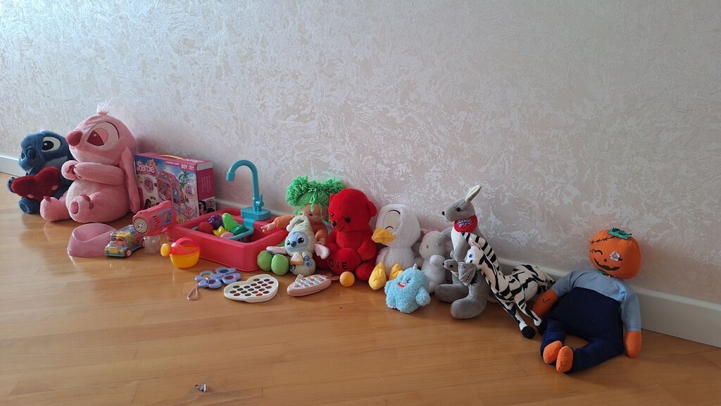 Uşaq oyuncaqları paketi – müxtəlif növ yumşaq oyuncaqlar və — Oyun dəstləri, Bakı (6)