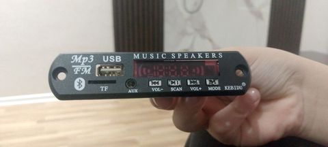 Bluetooth/USB/TF/MP3 FM musiqi modulu – “Musıc Speakers” panel — Xırdalan