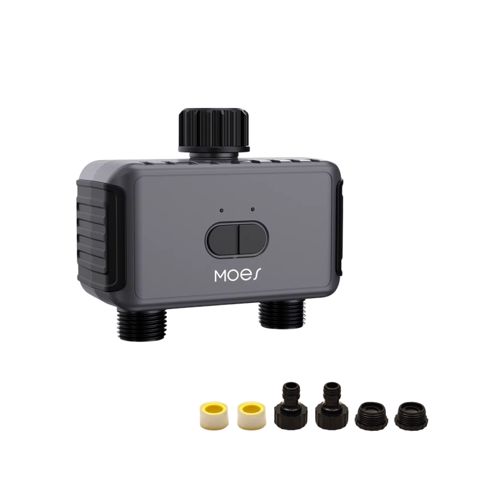 Ağıllı 2 çıxışlı bağ suvarma taymeri Moes BWV-YC02 — Bakı