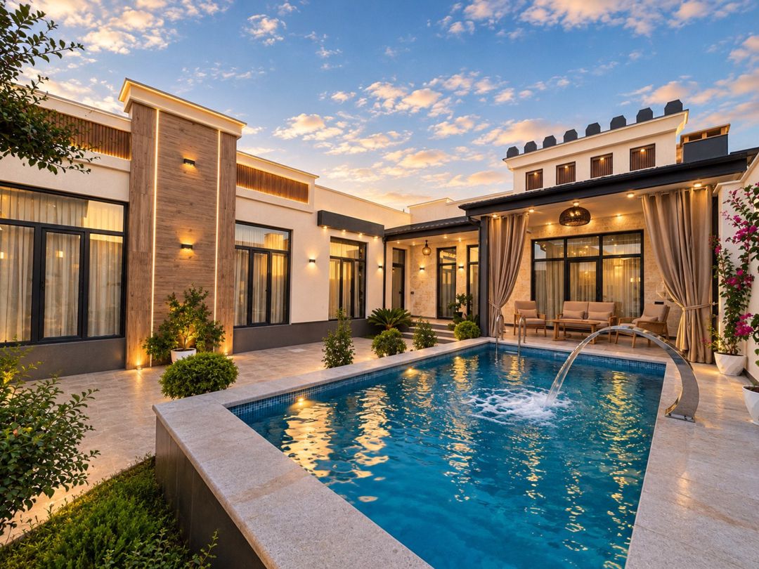 Satılır 4 otaqlı həyət evi/bağ evi 160 m² — Ev, villa, Bakı (2)