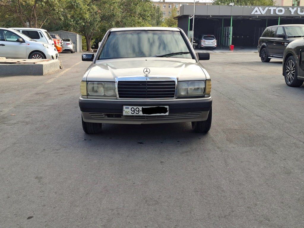 Mercedes 190, 1.8 L, 1990 il, 385 648 km — Avtomobillər, Bakı
