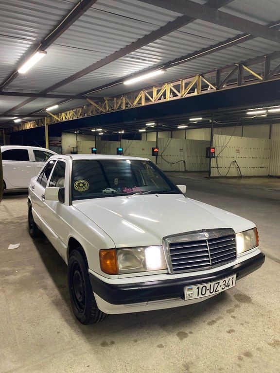 Mercedes 190, 2.0 L, 1989 il, 325 404 km — Avtomobillər, Bakı (7)
