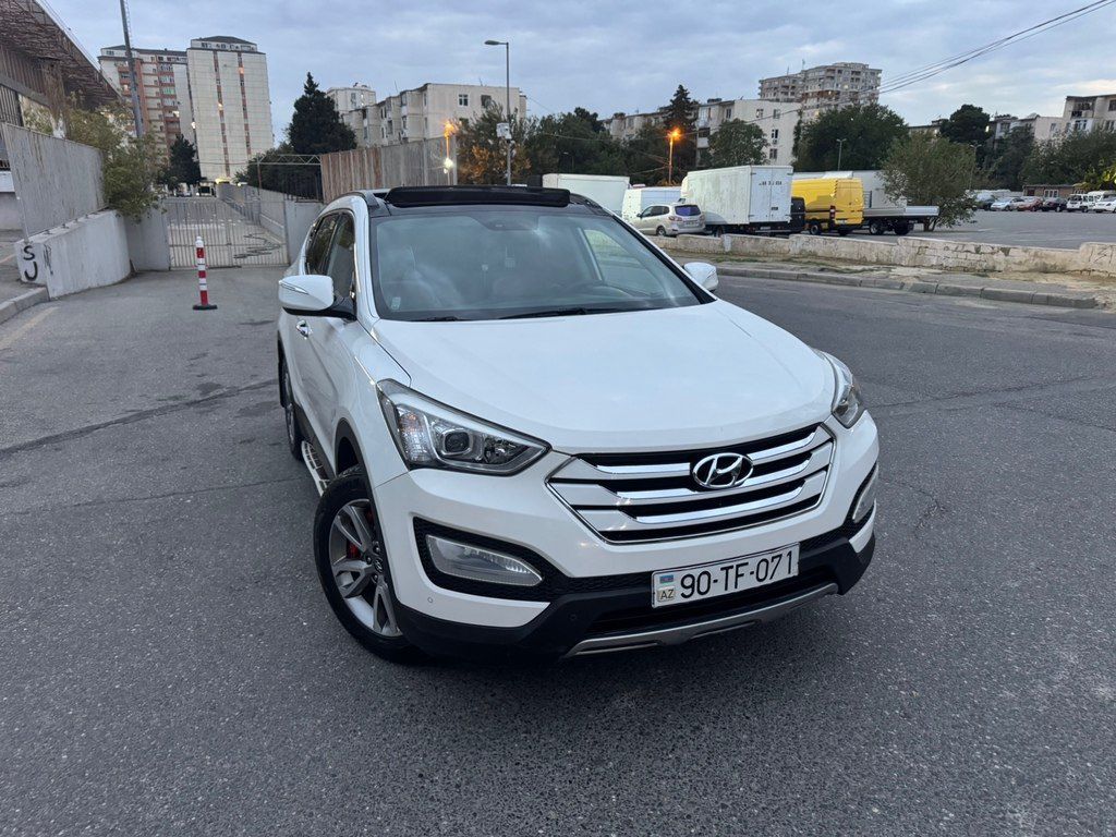 Hyundai Santa Fe, 2.4 L, 2013 il, 185 000 km 90-TF-071 — Avtomobillər, Bakı (8)