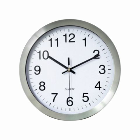 Divar saatı 30x4.2x30 sm Alüminium — Bakı