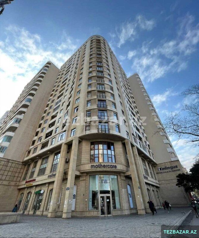 Satılır 2 otaqlı yeni tikili 91 m², Elmlər Akademiyası m — Mənzil, Bakı