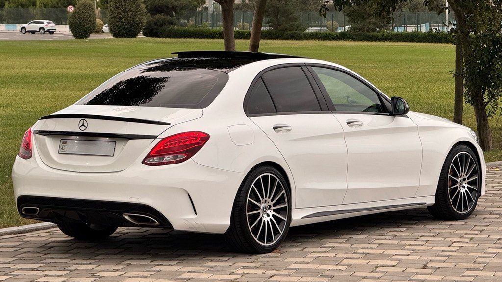Mercedes C 300, 2.0 L, 2017 il, 128 000 km — Avtomobillər, Bakı (9)