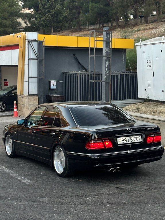 Mercedes E 240, 2.4 L, 1997 il, 302 500 km 99-FB-707 — Avtomobillər, Bakı (4)