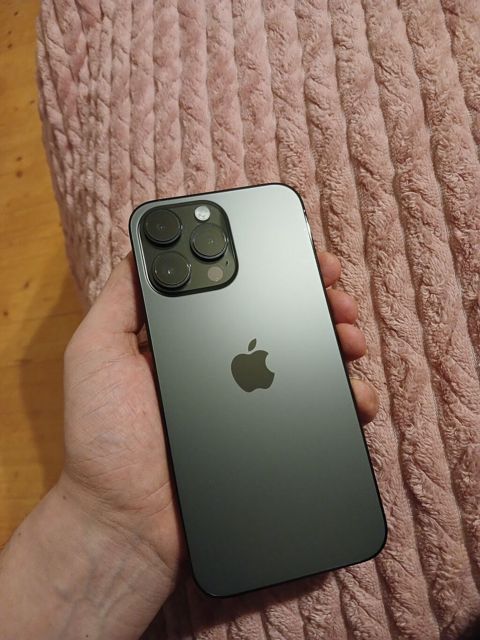 IPhone 14 Pro Max, 256 GB, Black Titanium, Simsiz şarj, Face ID — Şəmkir