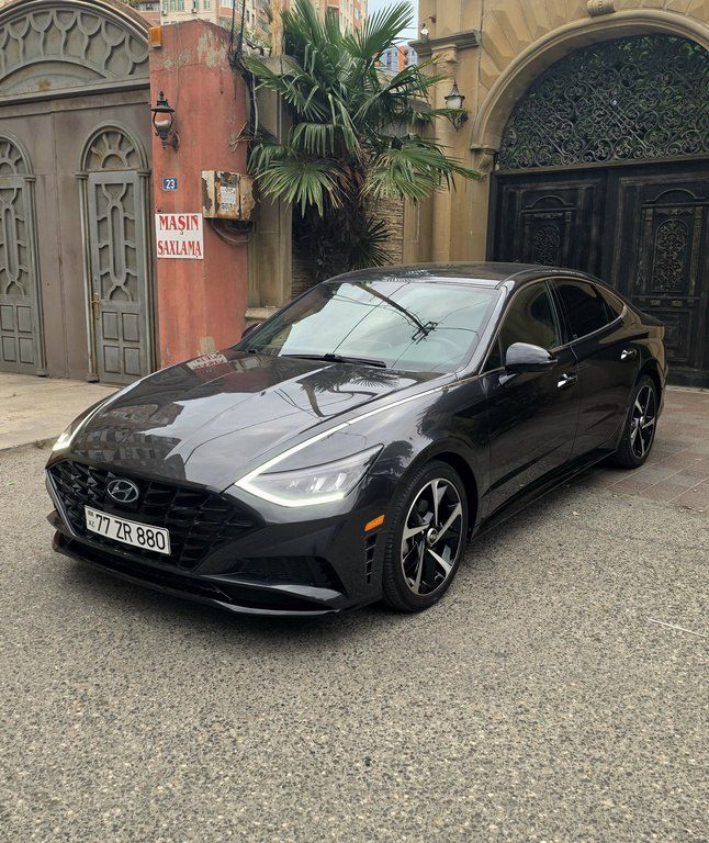 Hyundai Sonata, 1.6 L, 2020 il, 144 000 km 77-ZR-880 — Avtomobillər, Bakı (8)