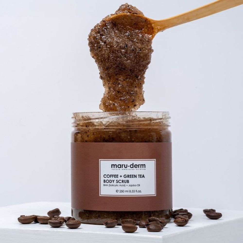 Bədən üçün skrab Maruderm Coffee Extract Green Tea Body 250 ml — Mallar, Bakı