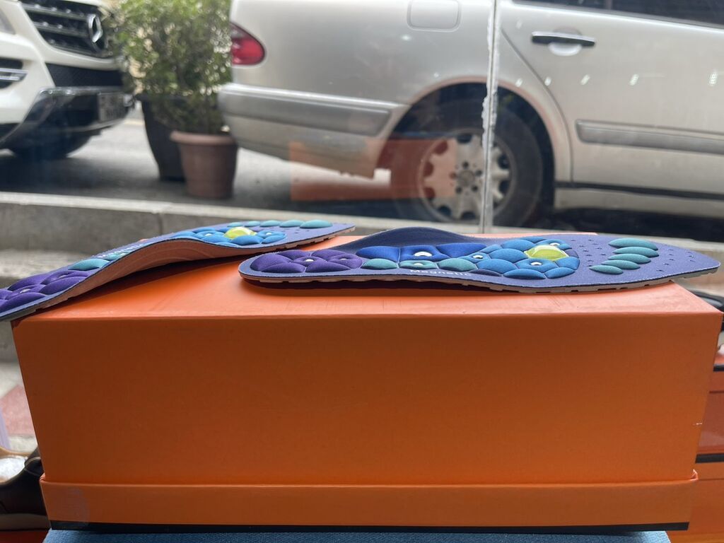 Maqnitli masajedici ayaqqabı astarı (cüt) - Ergonomik dizayn: qövs — Uşaq ayakkabısı, Bakı (3)