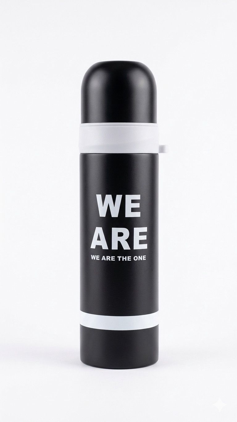 Termos RM007, paslanmayan metal, qara, 1000 ml — Mallar, Bakı