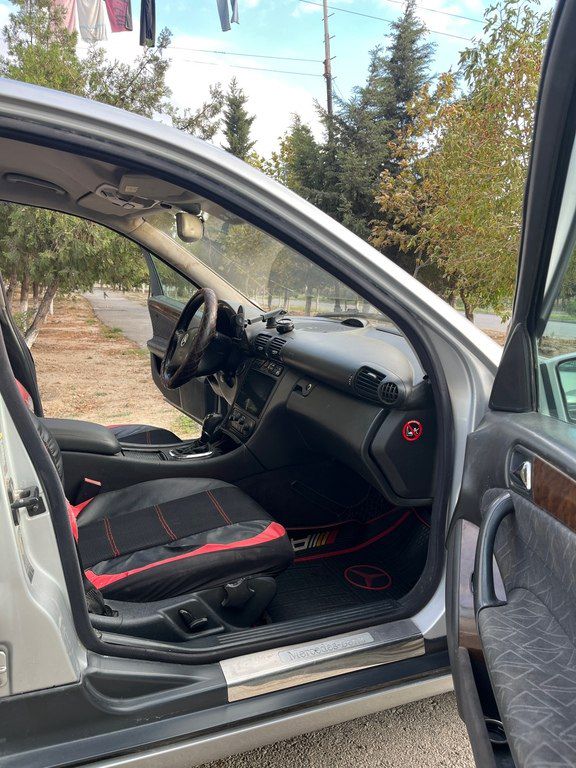 Mercedes C 240, 2.6 L, 2002 il, 235 459 km — Avtomobillər, Sumqayıt (3)