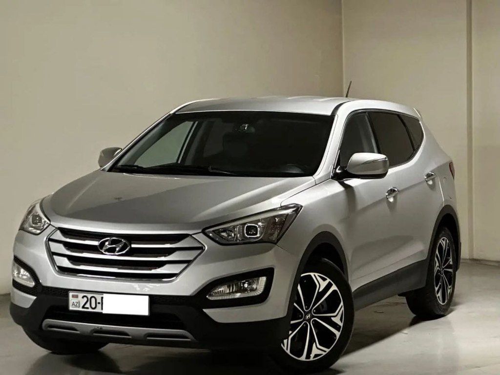 Hyundai Santa Fe, 2.0 L, 2013 il, 202 000 km — Avtomobillər, Gəncə (3)