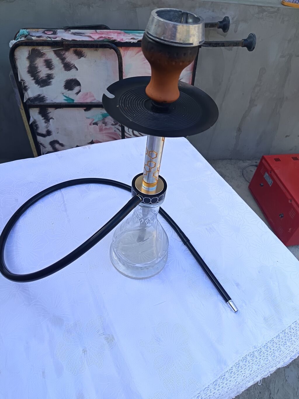 Qəlyan dəsti Tərkib: - Şüşə kolba (naxışlı, geniş oturacaq) — Elektronik siqaretlər, Digah