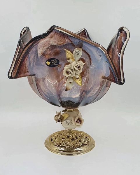 Meyvə qabı 1385, qəhvəyi, farfor — Bakı
