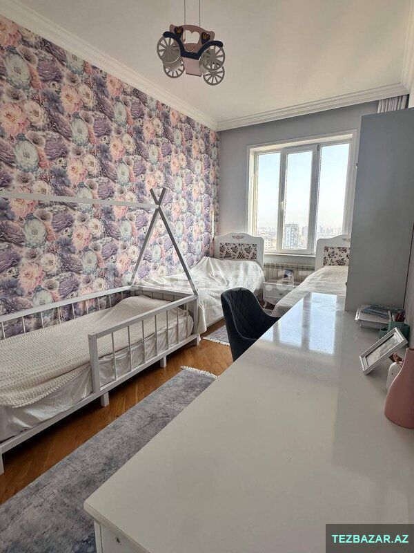 Satılır 3 otaqlı yeni tikili 111 m², 9 mkrn — Mənzil, Bakı (7)