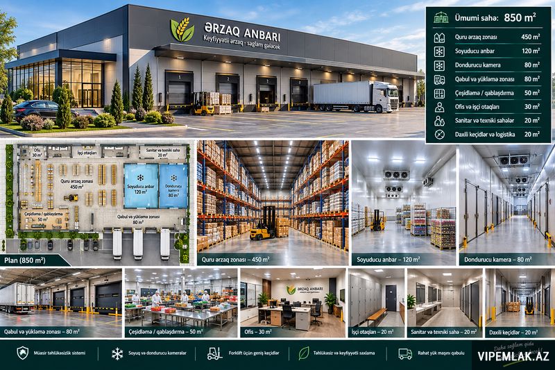 Qaradağ rayonunda 1 otaqlı Ofis Kirayə verilir, 850 m² — Ofis, Bakı (2)