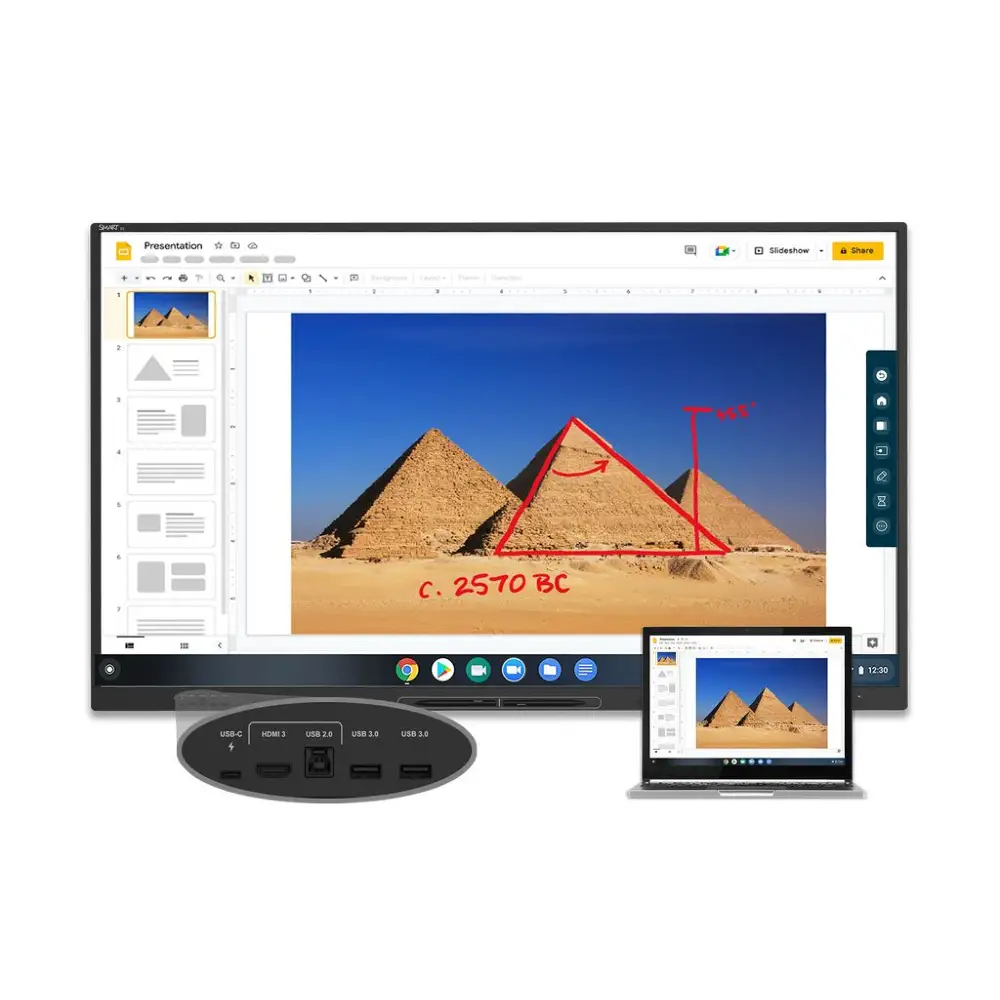 Smart Board GX065-V3 interactive display with embedded OS (GX165-V3) — İnteraktiv panellər və LED ekranlar, Bakı (5)