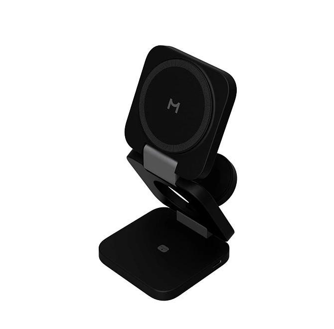 Wireless charger Magssory Flex 3 in 1 for Apple Black (WCH013b) — Telefonlar və qadjetlər, Bakı (2)