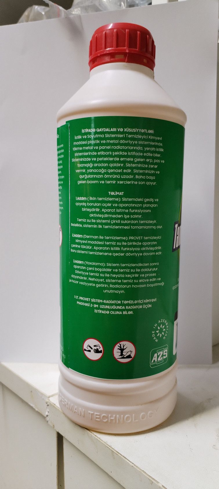 Radiator üçün təmizləyici vasitə Provet PV-C250, 1 l — Mallar, Bakı (2)