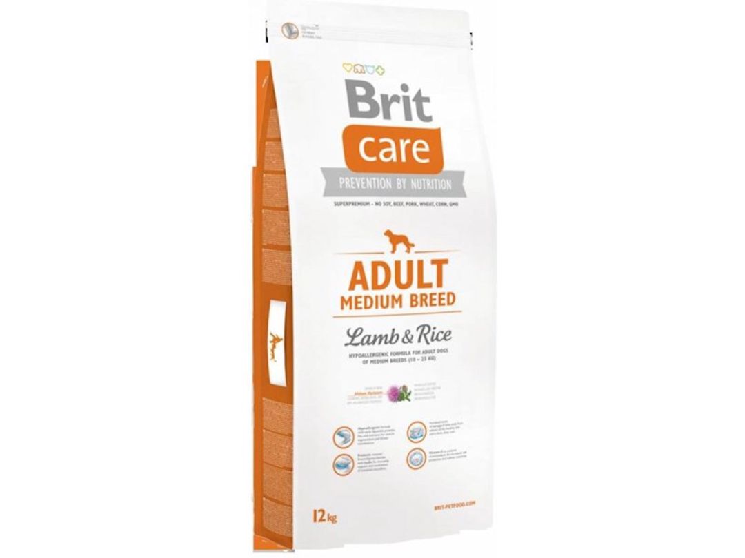 Quru yem Brit Care Adult Medium Breed Lamb&Rice orta cinslər üçün 12 kq — Mallar, Bakı