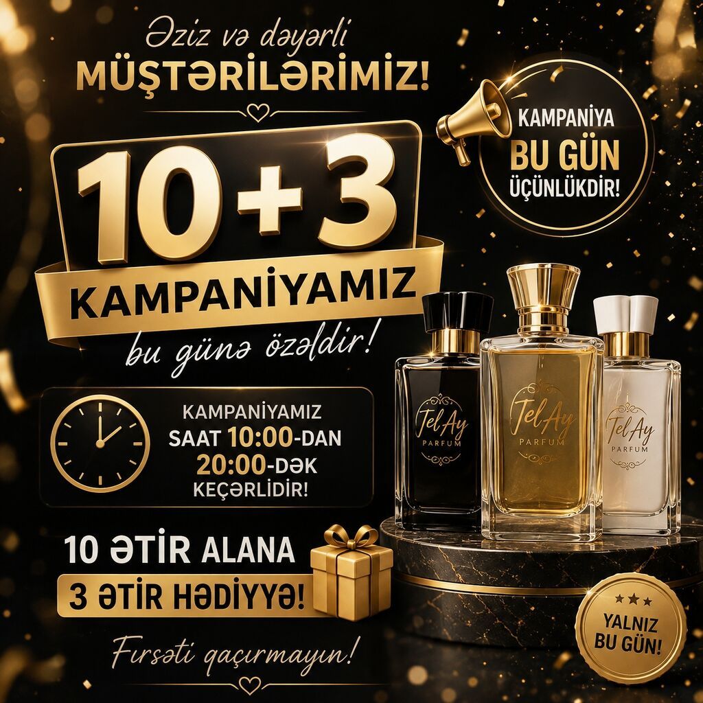 Tel Ay Parfum – zövqlü hədiyyə qutularında müxtəlif ətirlər Məhsul — Ətir, Bakı (9)
