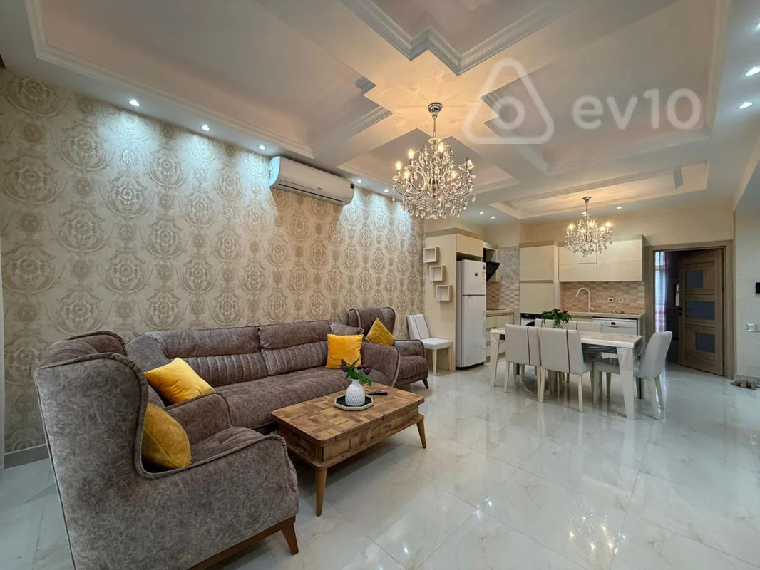 3 otaqlı mənzil, 100 m², Mərkəzi bulvar küç — kirayə — Mənzil, Bakı (4)