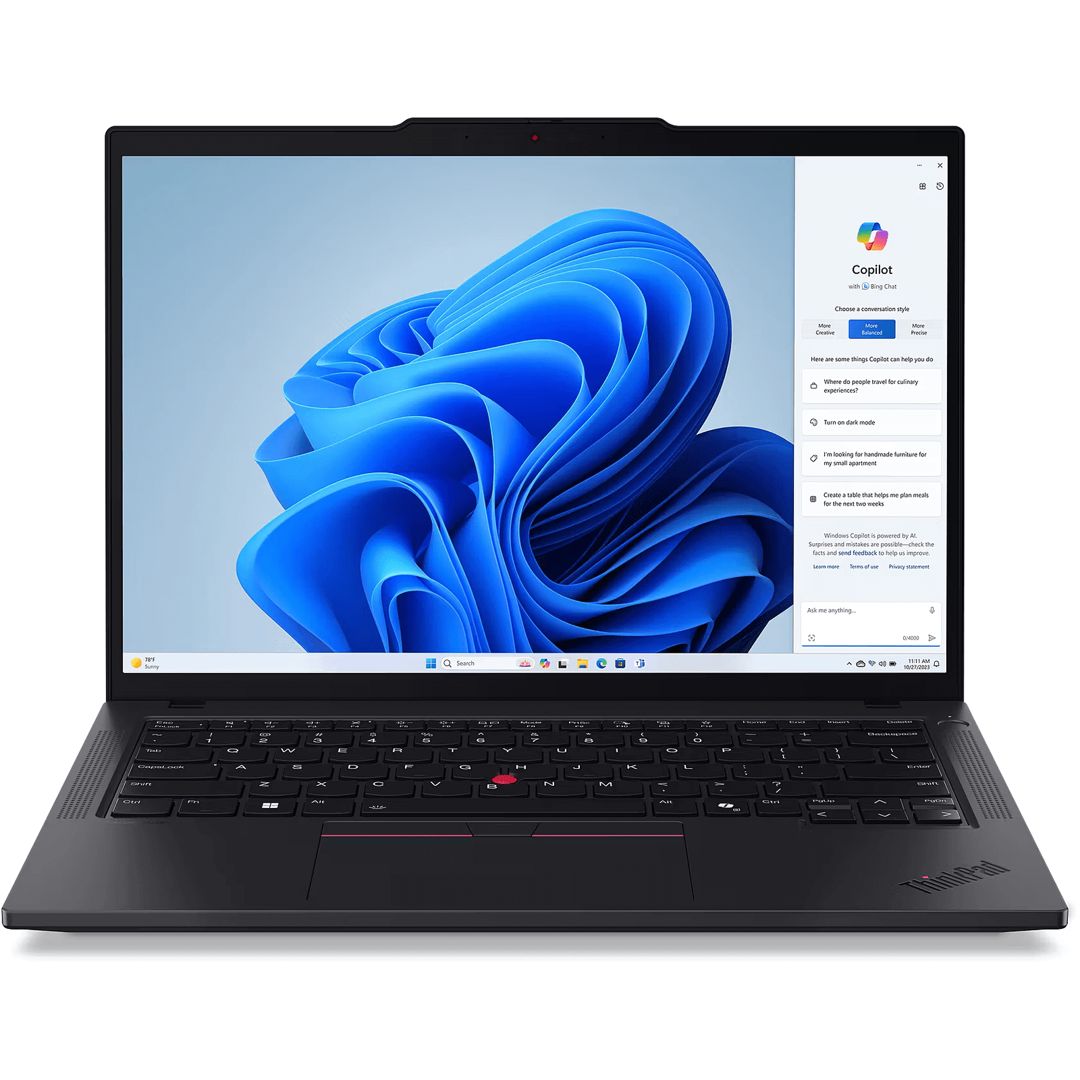 Laptop Lenovo ThinkPad T14 Gen 6/ 14" Wuxga (1920x1200) IPS/ U7 255U/ 16GB/ 512GB SSD/ Freedos/Black — Lenovo, Bakı