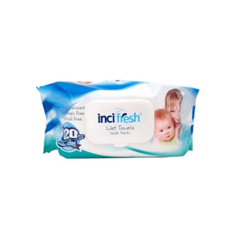 Nəm salfetlər Inci fresh 120 əd — Bakı