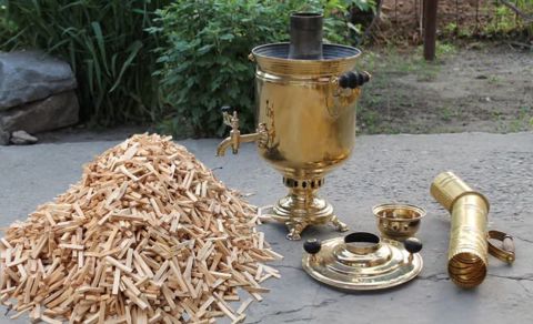 Samovar üçün odun — Bakı