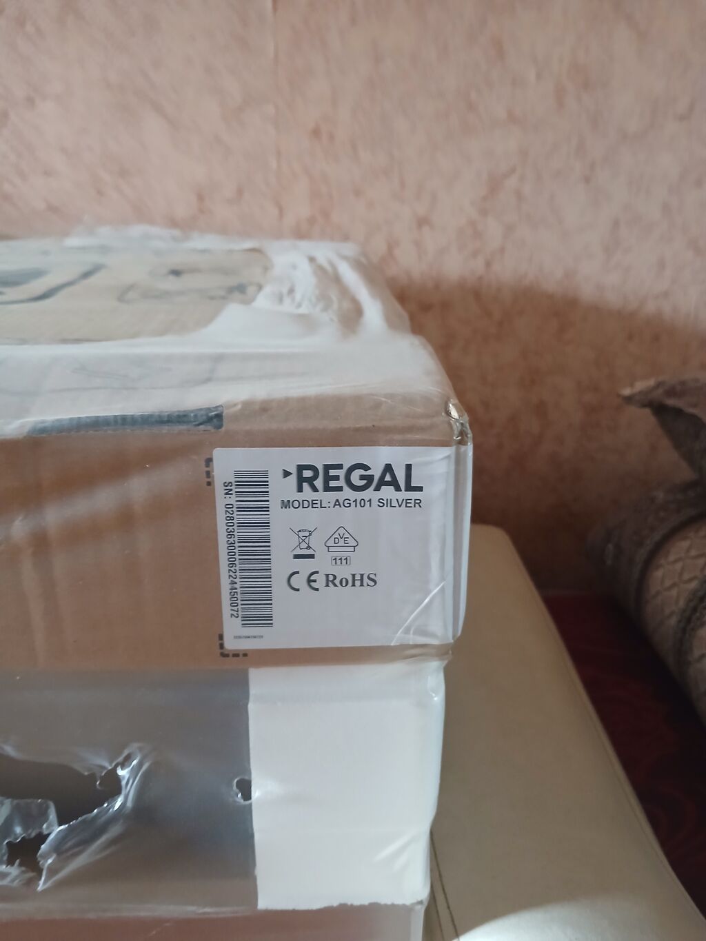 Regal AG101 Silver – Qab yuyan Xüsusiyyətlər: - Brend: Regal - Model — Masaüstü plitələr, Xırdalan (2)