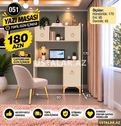 Yazi masasi hazir — Valeh
