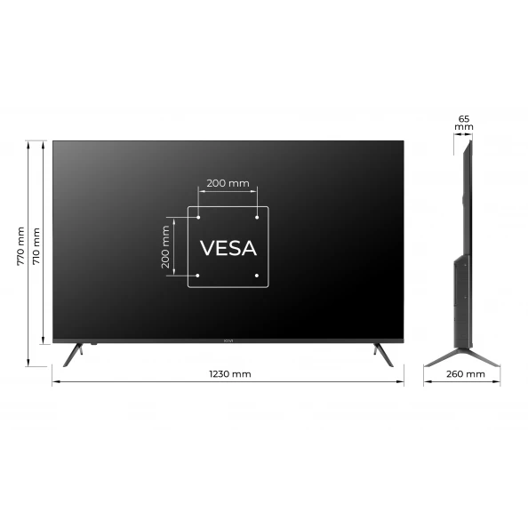 Kıvı Smart TV 55 UHD Black 55U760QB — Televizorlar, Bakı (5)