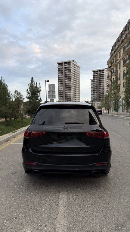 Mercedes GLS 450 4MATIC, 3.0 L, 2019 il, 155 000 km — Avtomobillər, Bakı (5)