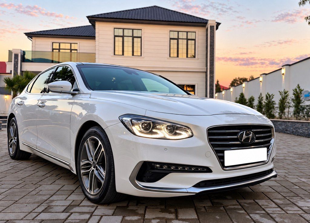 Hyundai Grandeur, 2.2 L, 2017 il, 128 000 km — Avtomobillər, Bakı (3)