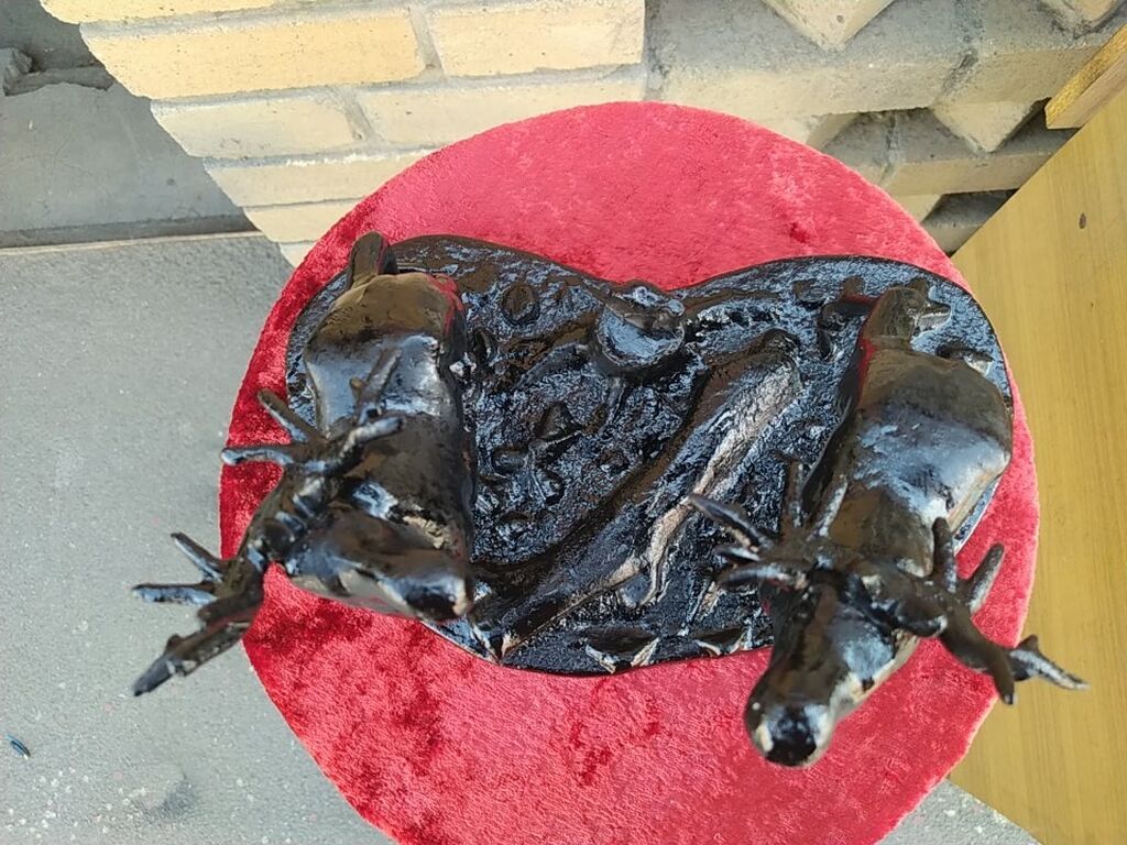 Antikvar maral heykeli saqlamdir matriyali çuqun 150 azn — Digər, Gəncə (3)