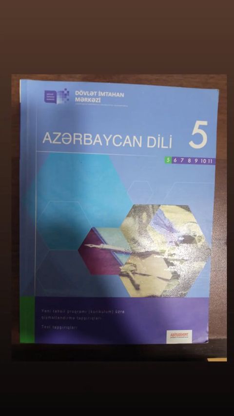 Azərbaycan dili dim 5ci sinif 2019 — Bakı