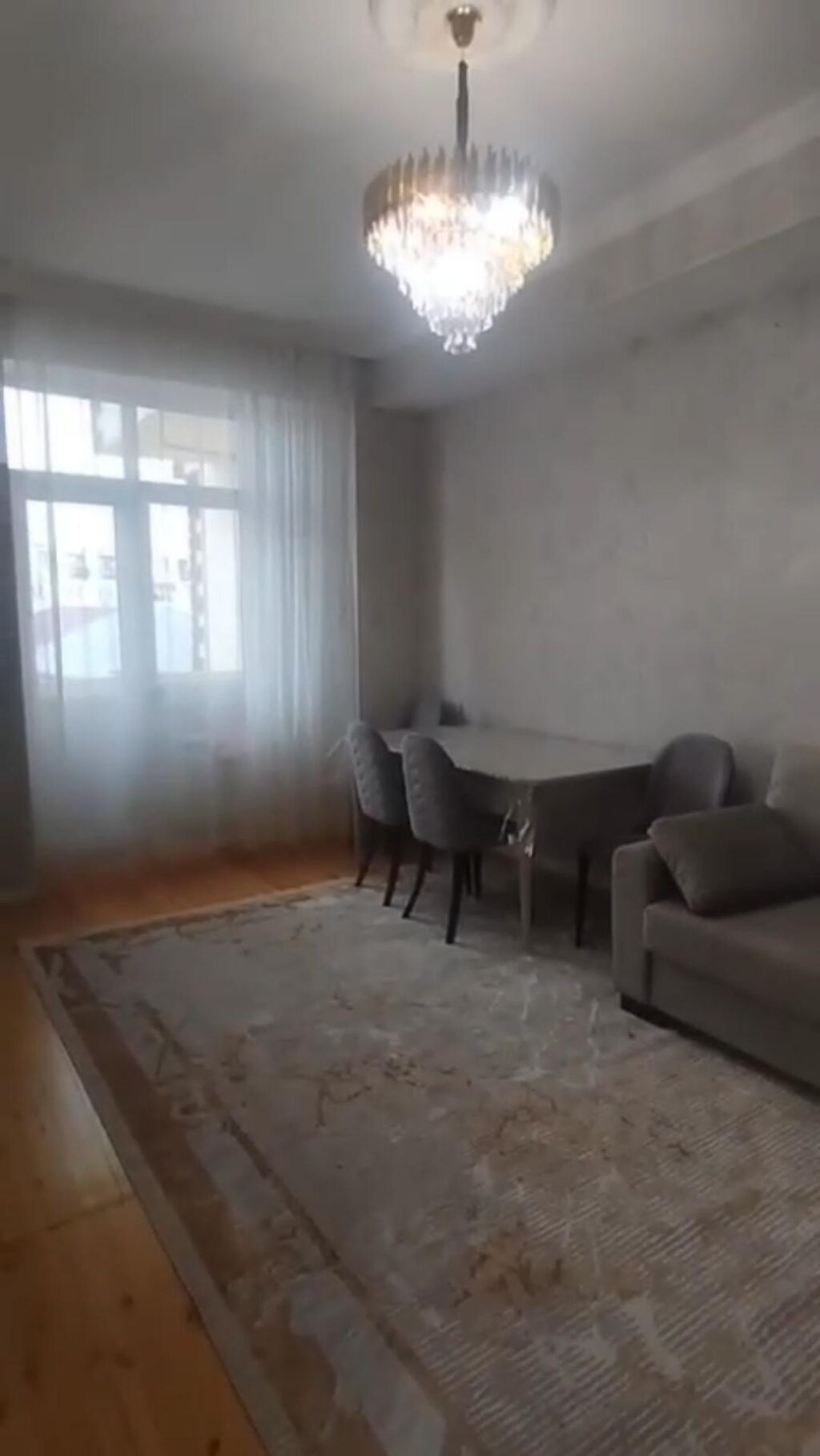 Mənzilin təsviri - Plan: 3otaqlı, geniş qonaq otağı və 2 yataq otağ — Mənzil, Xırdalan (3)