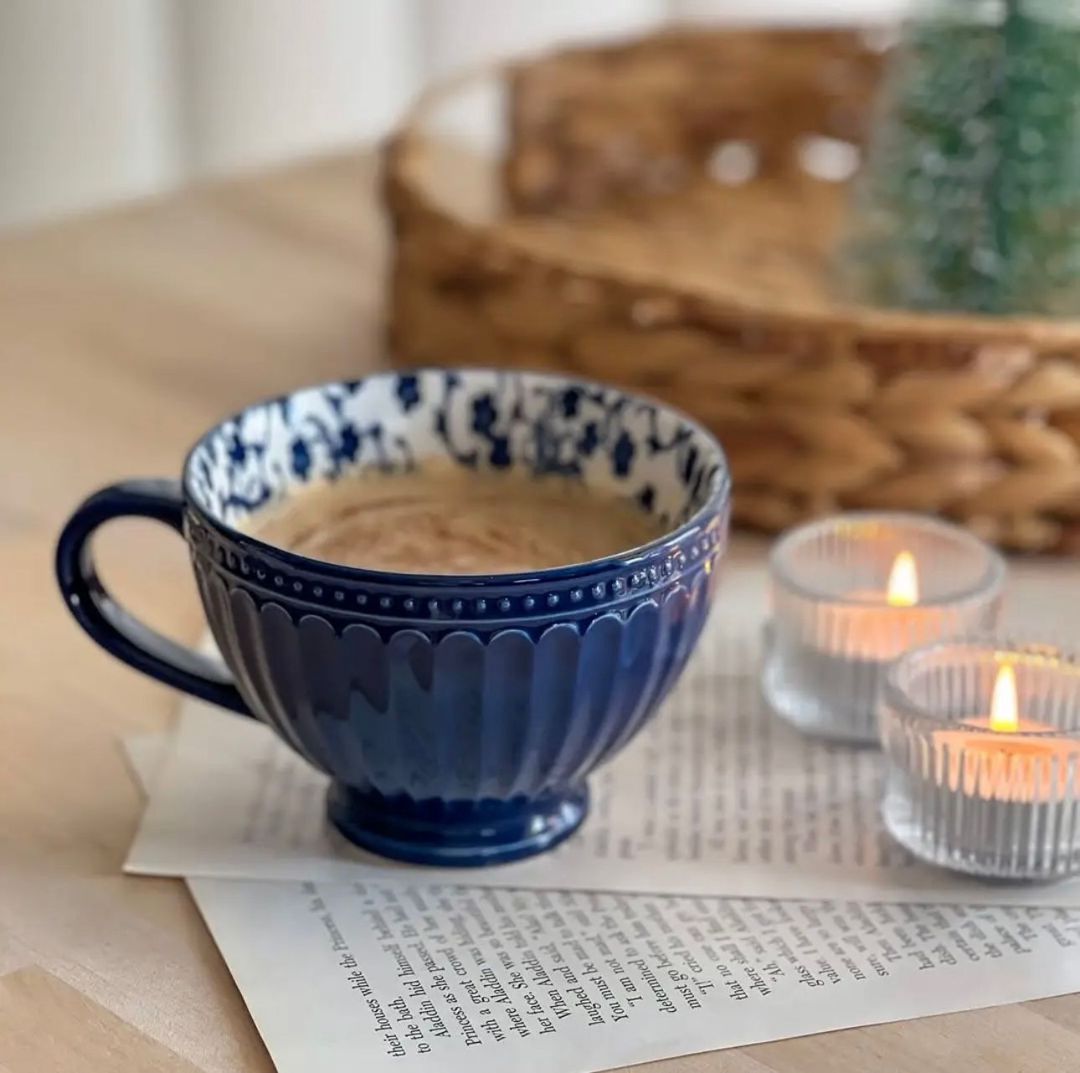Fincan Danny Home fincanı, göy çiçəkli, 1 ədəd — Mallar, Bakı (3)