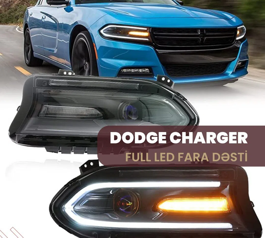 Dodge Charger fara dəsti — Bakı