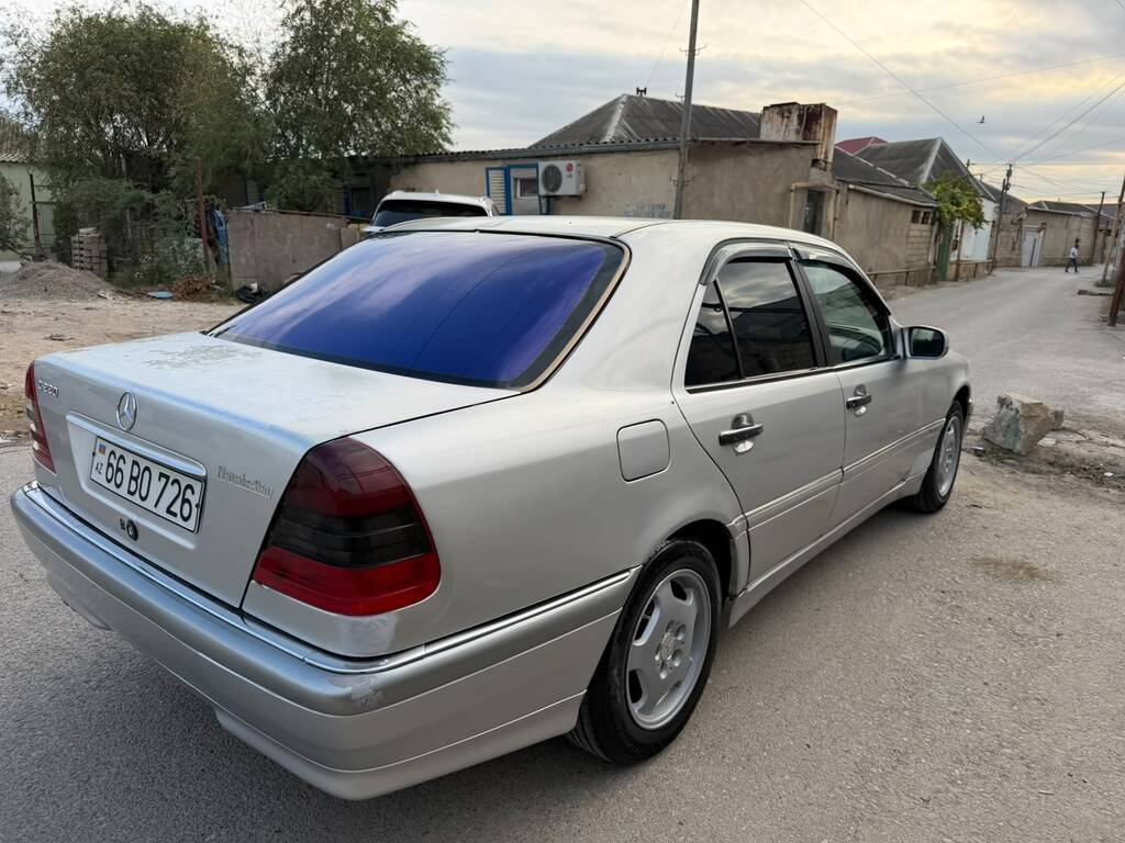 Mercedes C 200, 2.0 L, 1994 il, 430 000 km 66-BO-726 — Avtomobillər, Bakı (3)