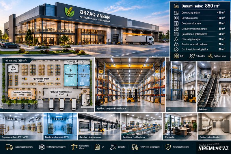 Qaradağ rayonunda 1 otaqlı Ofis Kirayə verilir, 850 m² — Ofis, Bakı (6)