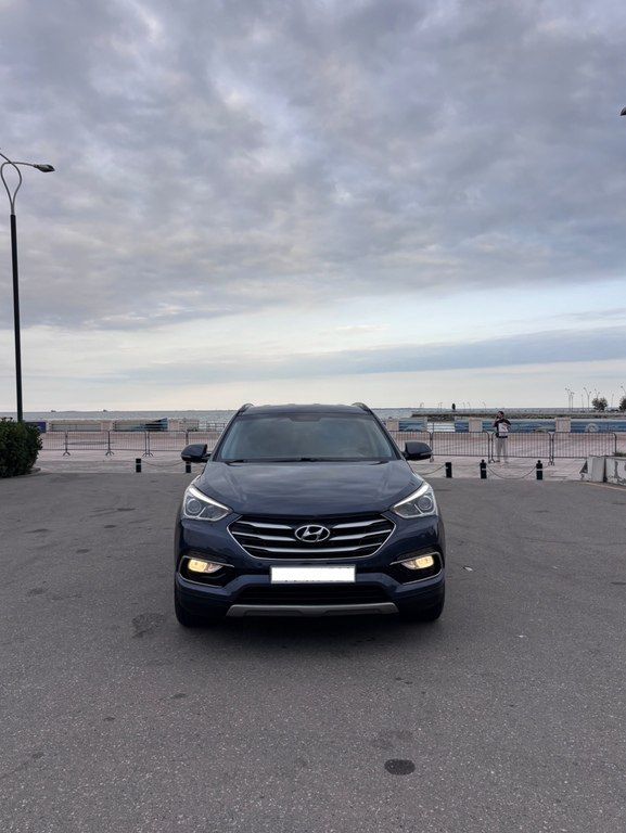 Hyundai Santa Fe, 2.0 L, 2017 il, 187 000 km — Avtomobillər, Bakı