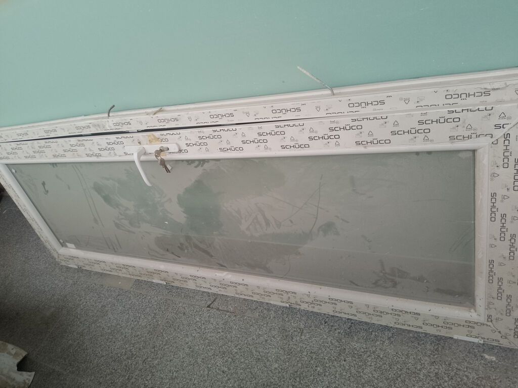 İşlənmiş İkiqat şüşə paketi Plastik pəncərə, Еni: 80 sm, Uzunluğu: 213 sm — Pəncərələr, qapılar, balkonlar, Bakı (2)