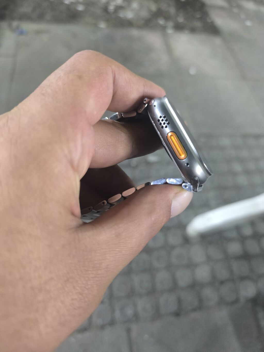 İşlənmiş, Smart saat, Smart, Sensor ekran, rəng - Gümüşü — Ağıllı saatlar, Bakı (4)