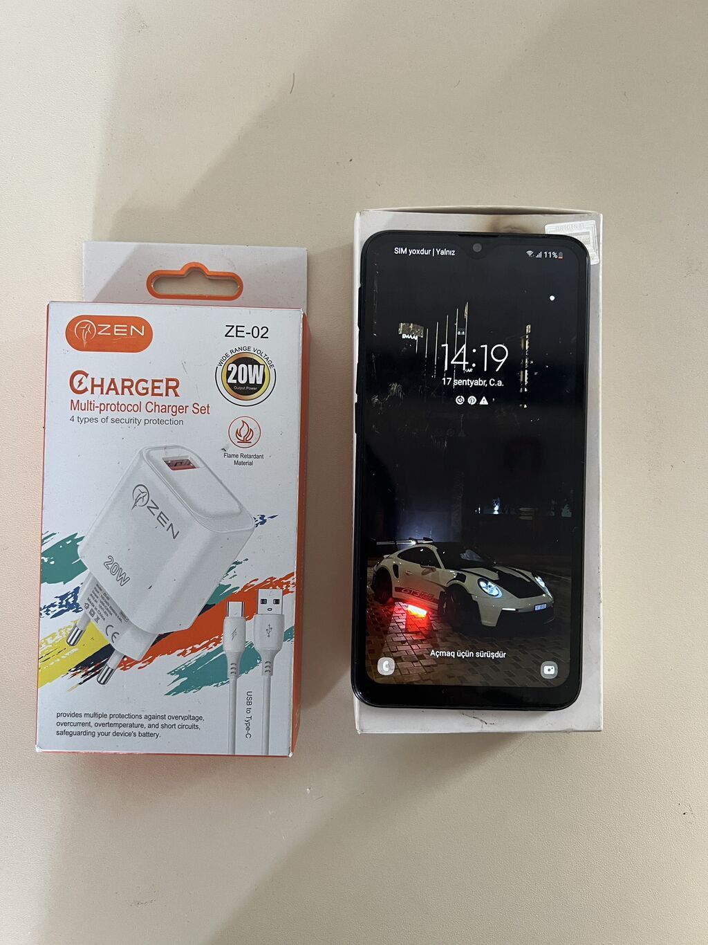 Samsung Galaxy A10s, 32 GB, rəng - Qara, Sensor — Samsung, Bakı (3)