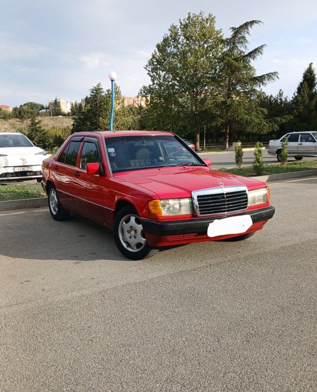 Mercedes 190, 2.0 L, 1992 il, 350 000 km — Avtomobillər, Gəncə (3)